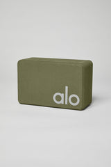 Uplifting Yoga Block - Jungle/Silver