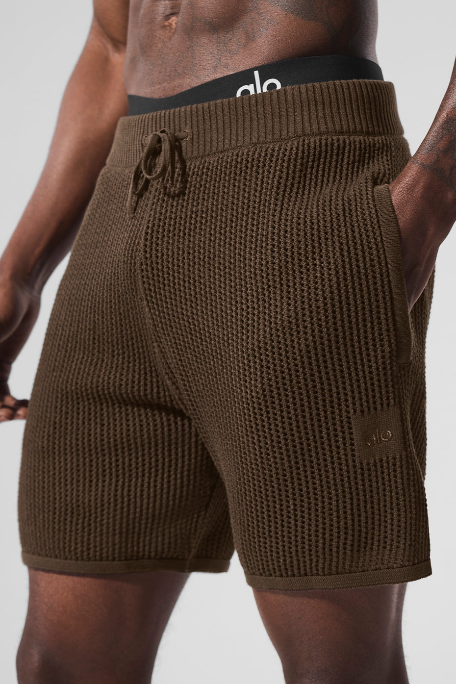 Open-Knit Short - Espresso