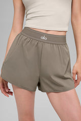 Match Point Short - Light Cocoa
