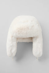 Faux Fur Starstruck Hat - Ivory