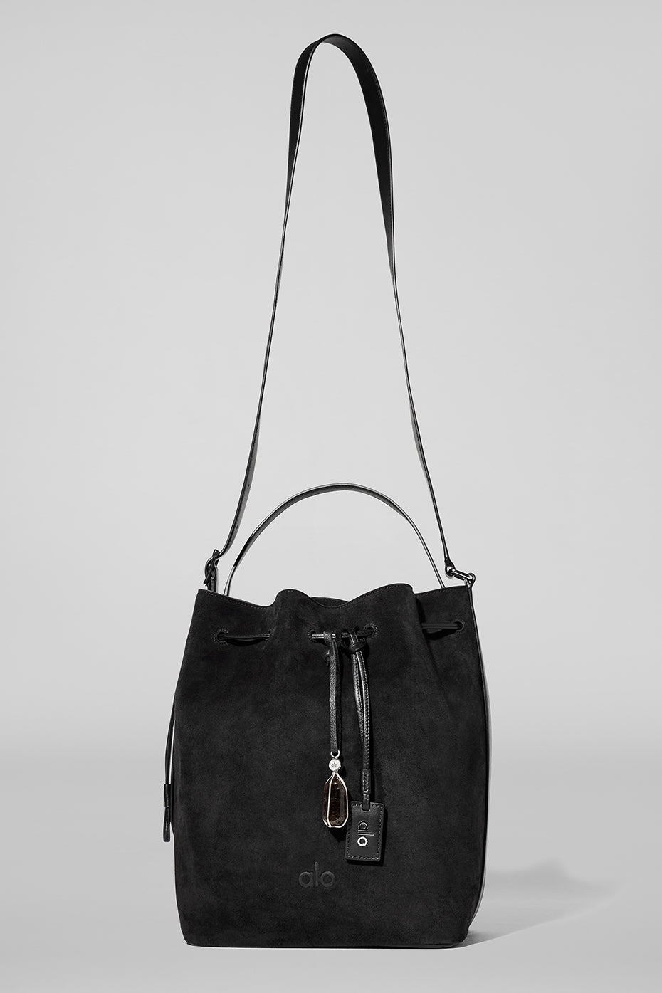 ALO Balance Bucket - Black Suede