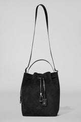 ALO Balance Bucket - Black Suede