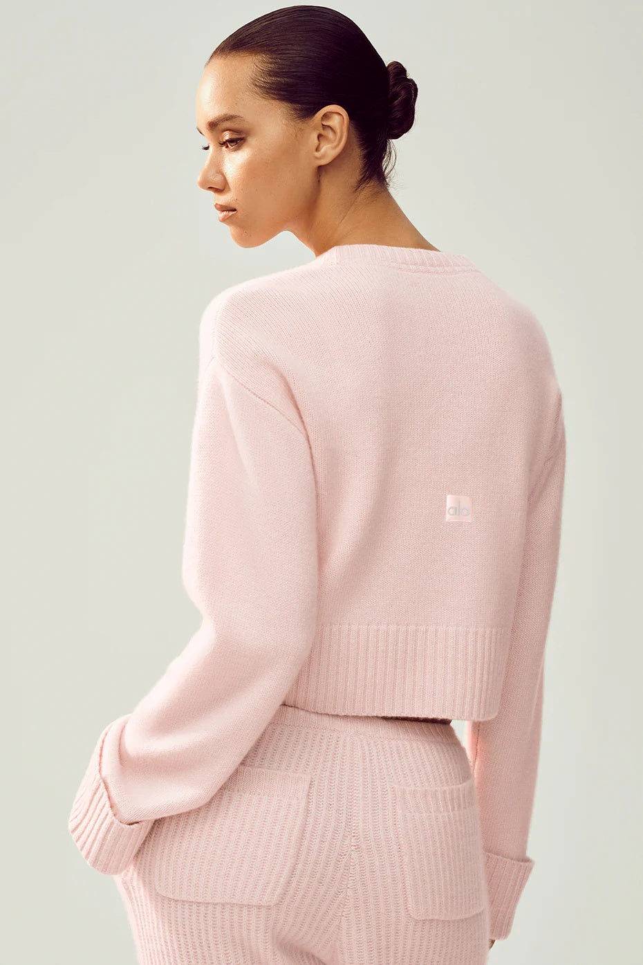 Cashmere Embrace Pullover - Frosted Pink