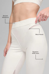 Airlift High-Waist 7/8 Rebel Legging - Ivory