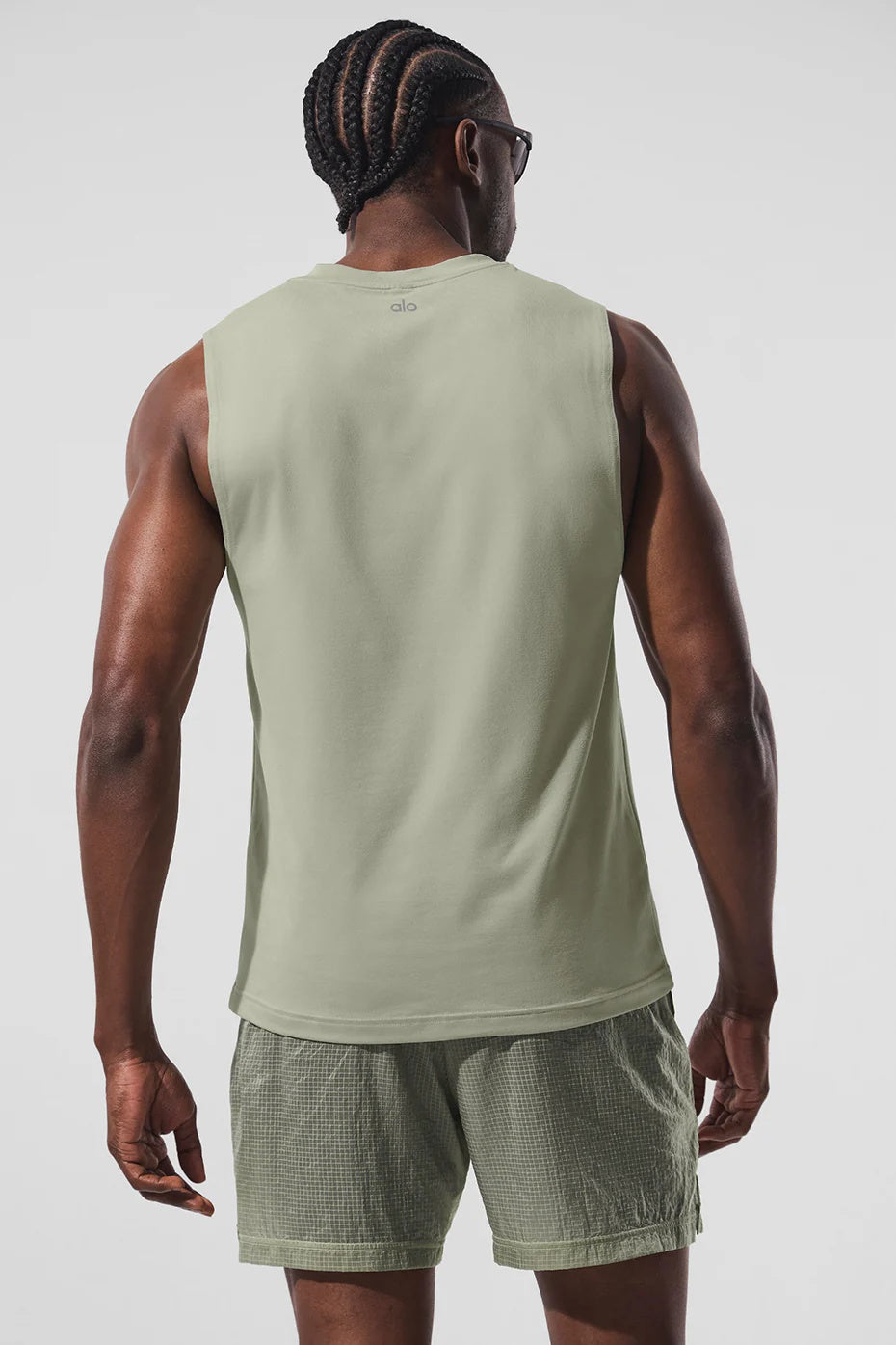 Conquer Muscle Tank - Limestone