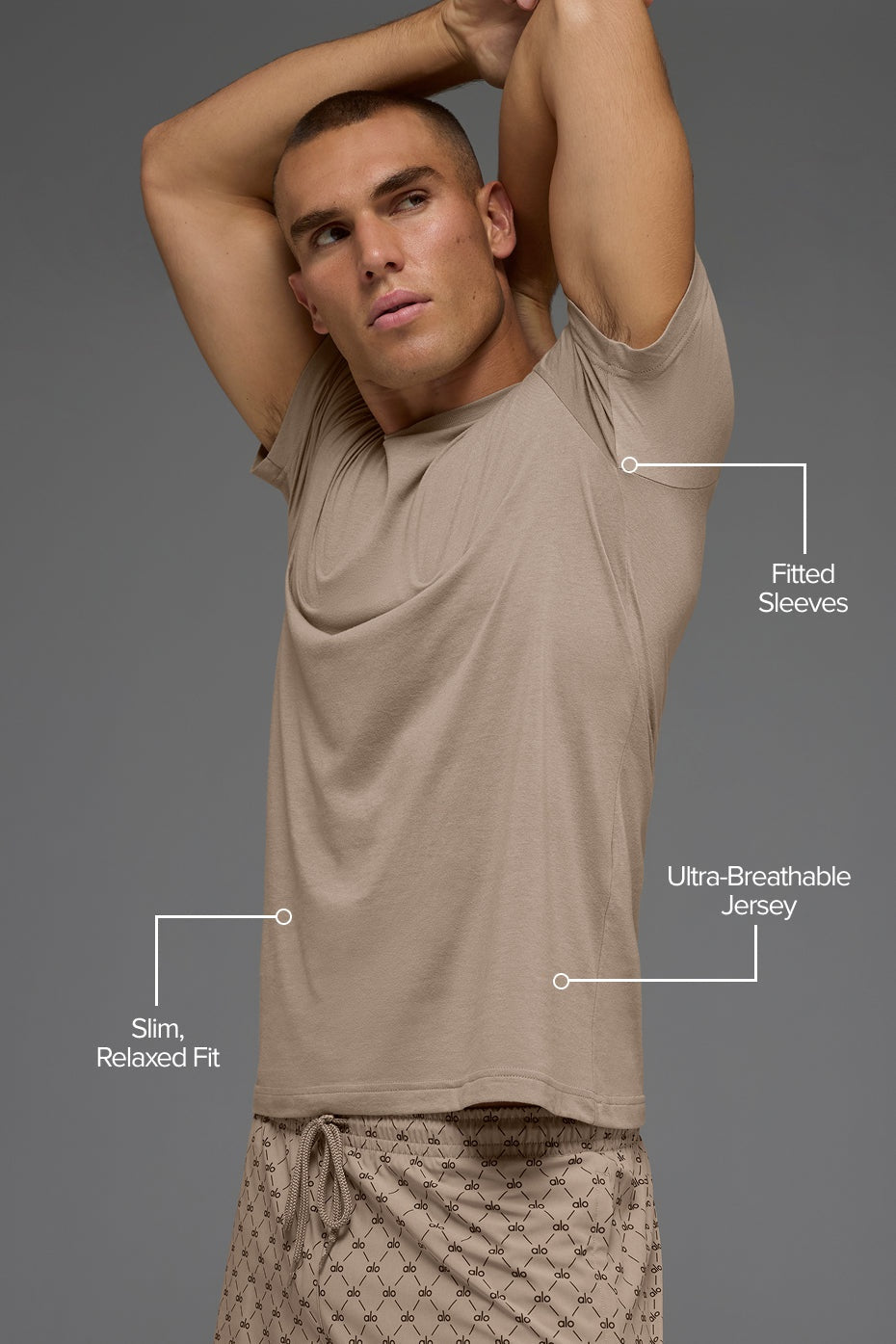 Triumph Tee - Gravel