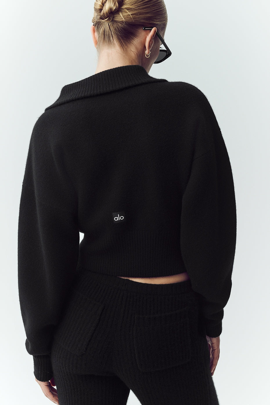 Cashmere Radiate Jacket - Black