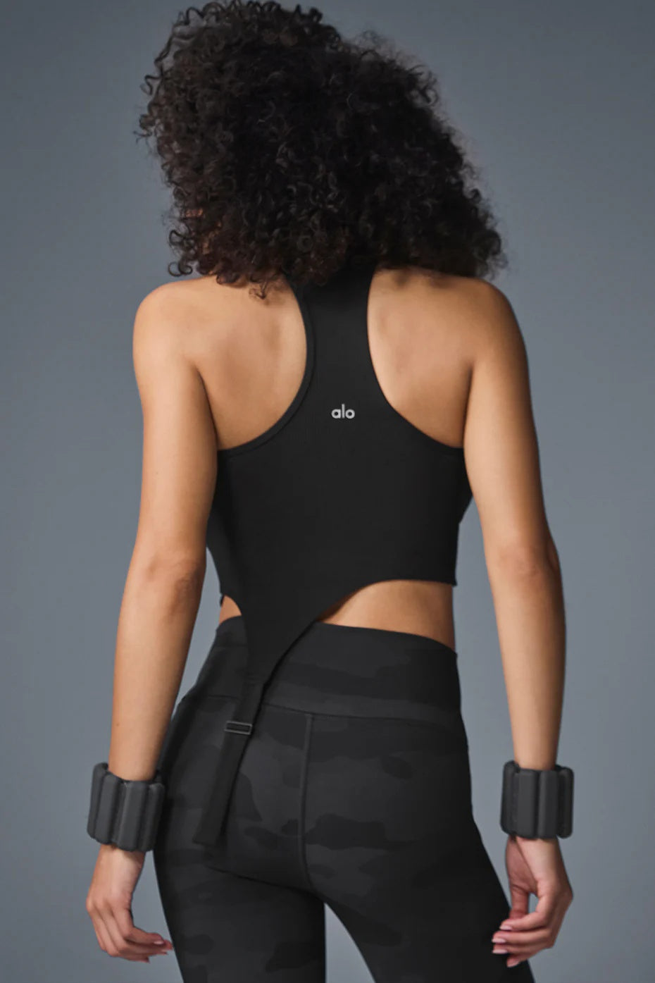 Alosoft Ribbed Revelation Tank - Black