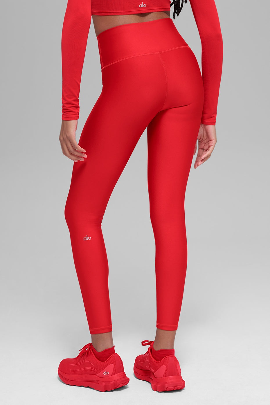 7/8 High-Waist Airlift Legging - Bright Red