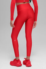 7/8 High-Waist Airlift Legging - Bright Red