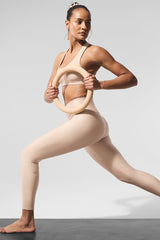 7/8 High-Waist Airlift Legging - Macadamia