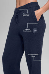 Wool Cashmere New Class Sweatpant - Navy