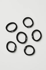 Untangled Hair Tie 6-Pack - Black