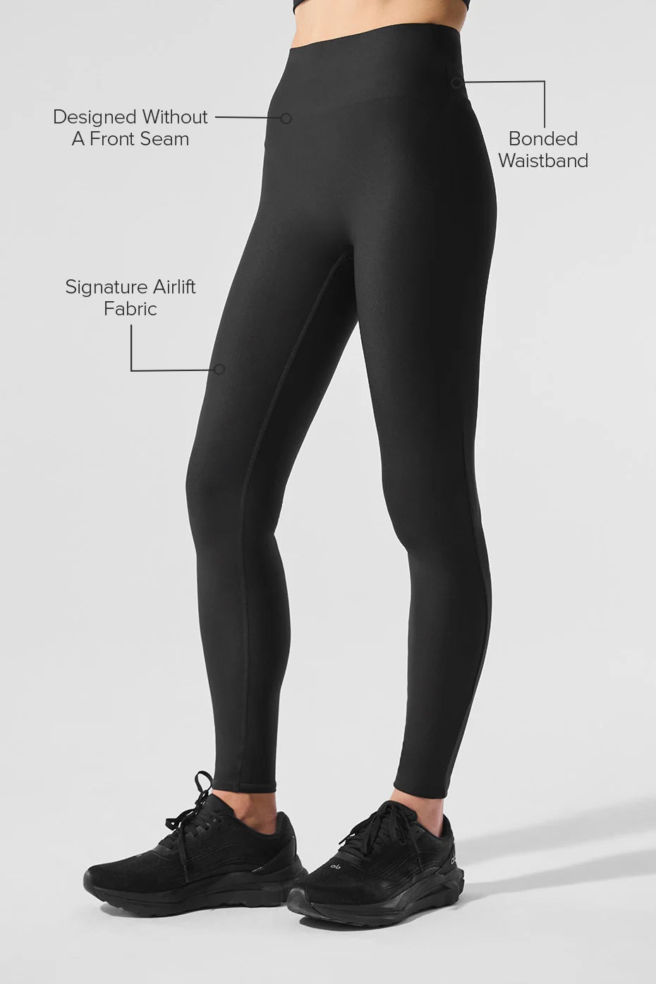 Airlift High-Waist Sleek Legging - Black