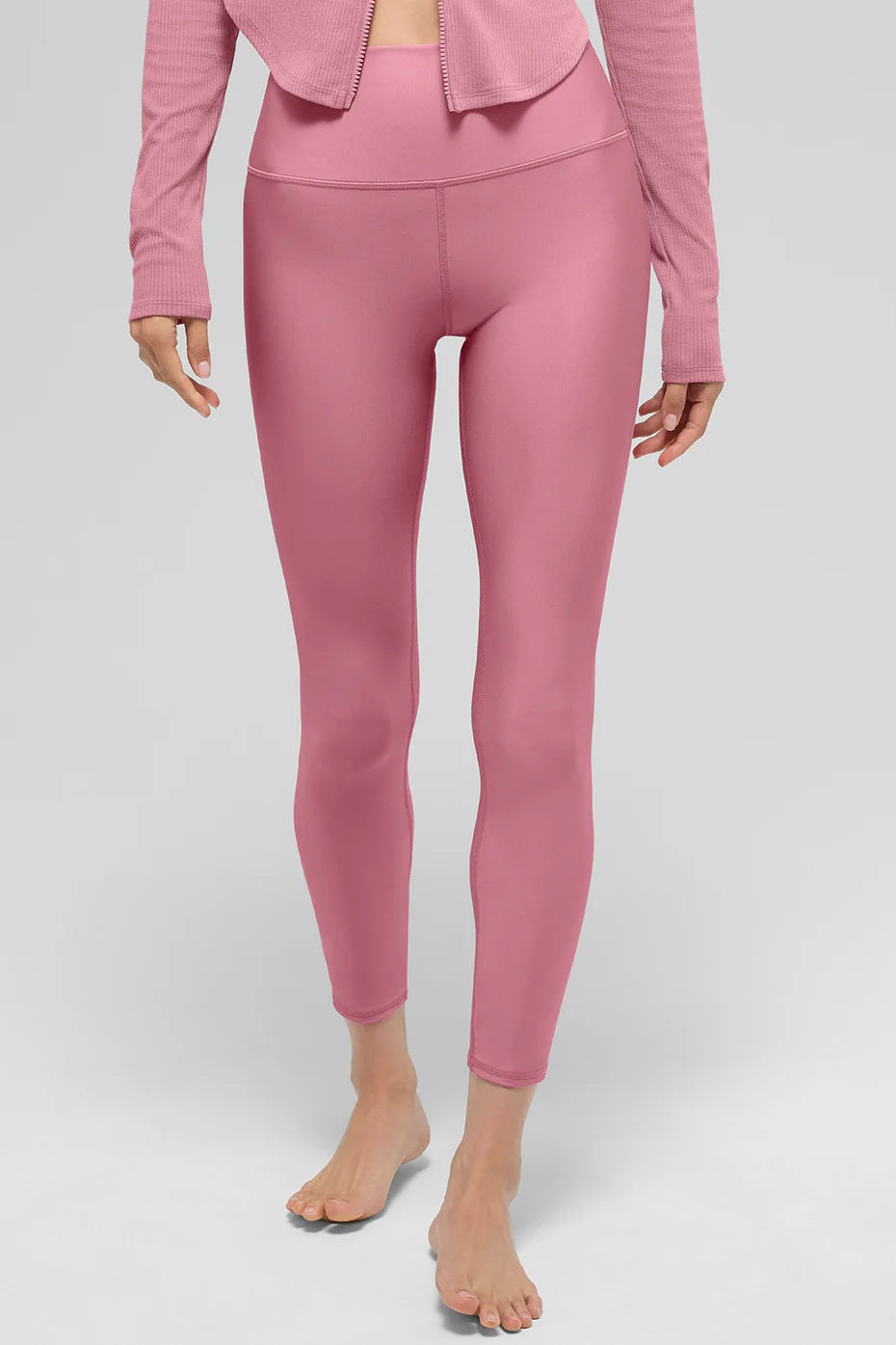 7/8 High-Waist Airlift Legging - Pink Wild Rose