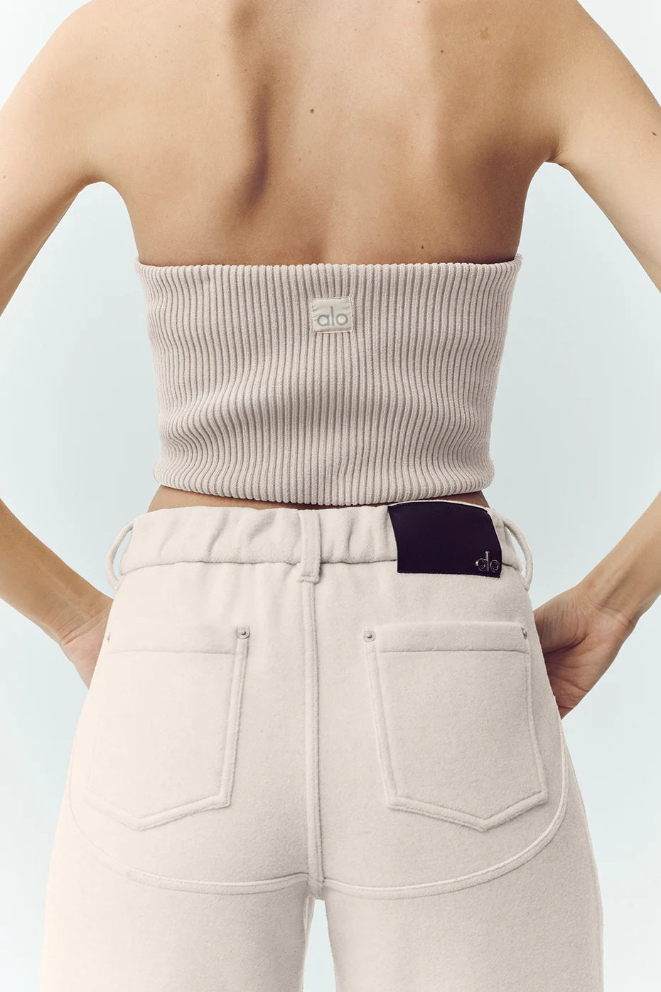 Wool Blend Nightcap Corset Top - Cafe Au Lait