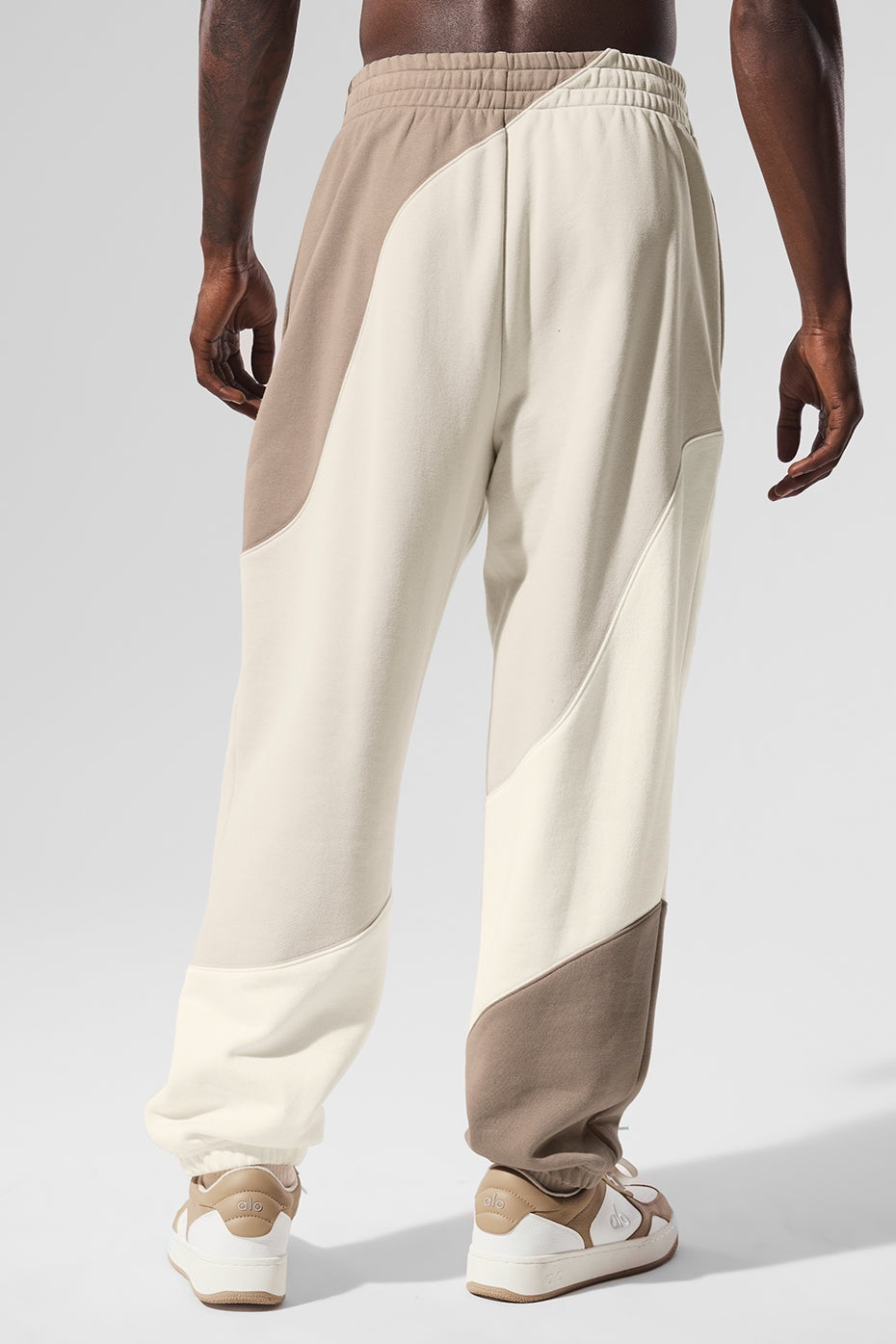 Make Waves Sweatpant - Ivory/Bone/Gravel