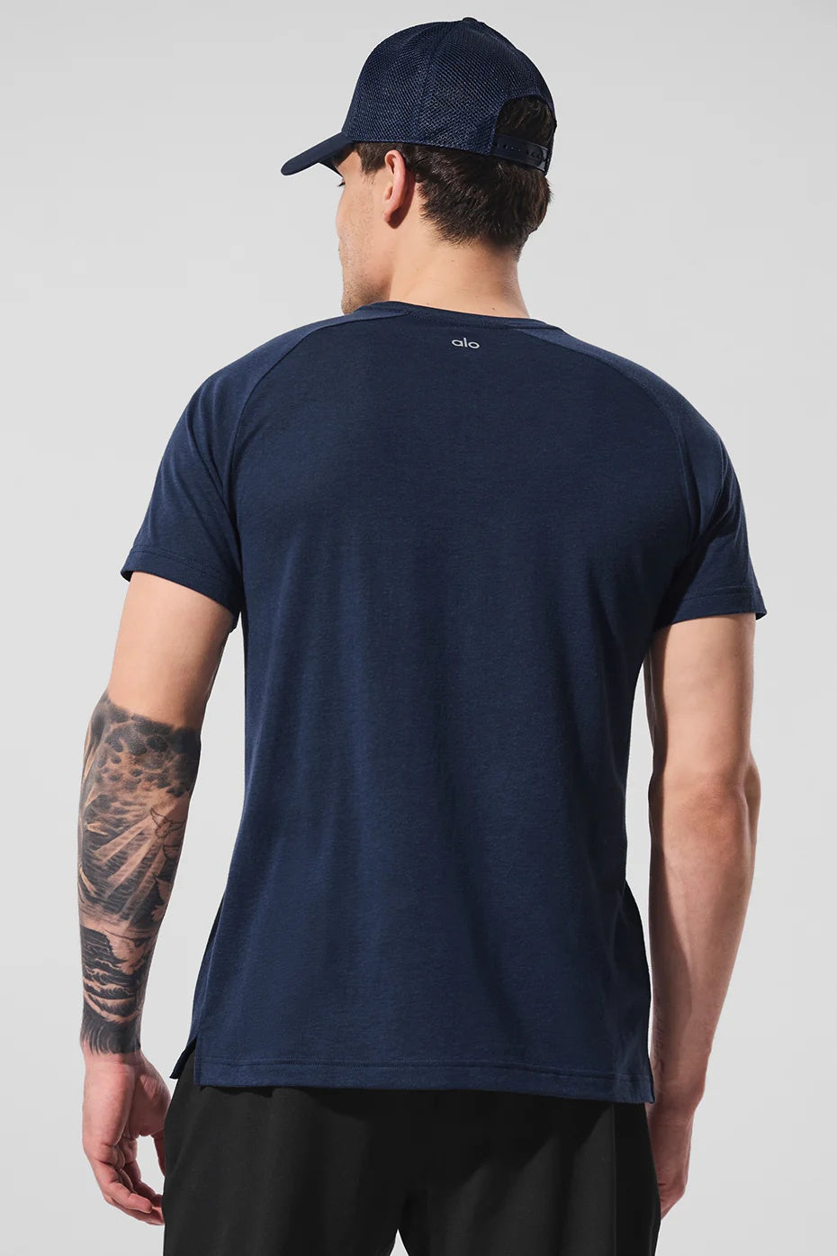 Triumph Raglan Tee - Navy