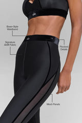 Airlift High-Waist Moonlight Legging - Black