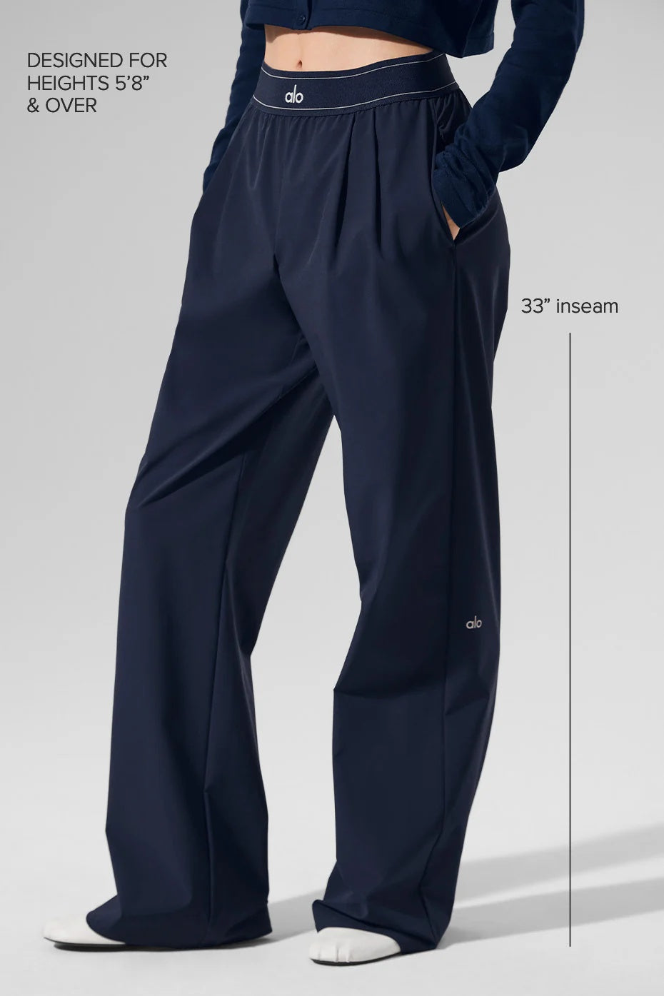 Suit Up Trouser (Long) - Navy