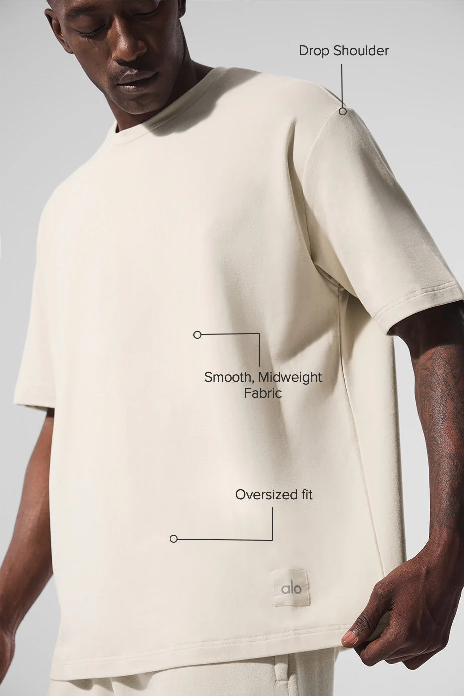 Double Take Short Sleeve - Bone