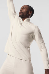 Conquer 1/4 Zip Reform Long Sleeve - Bone