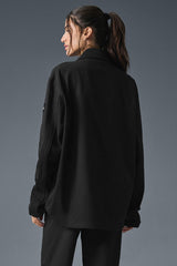 Edition Sueded Jacket - Black