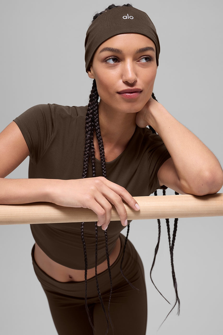 Performance Conquer Headband - Espresso