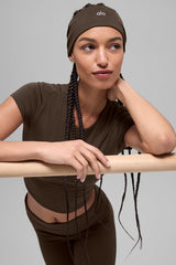 Performance Conquer Headband - Espresso