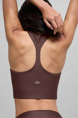 Airlift Super Sleek Bra Tank - Brownstone