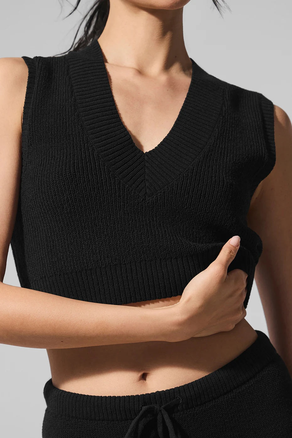 Supernatural Sweater Tank - Black