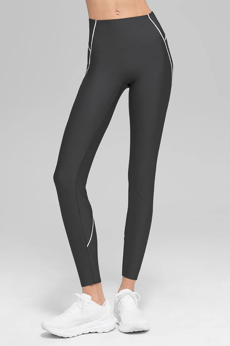 Airlift High-Waist Haven Legging - Anthracite/White