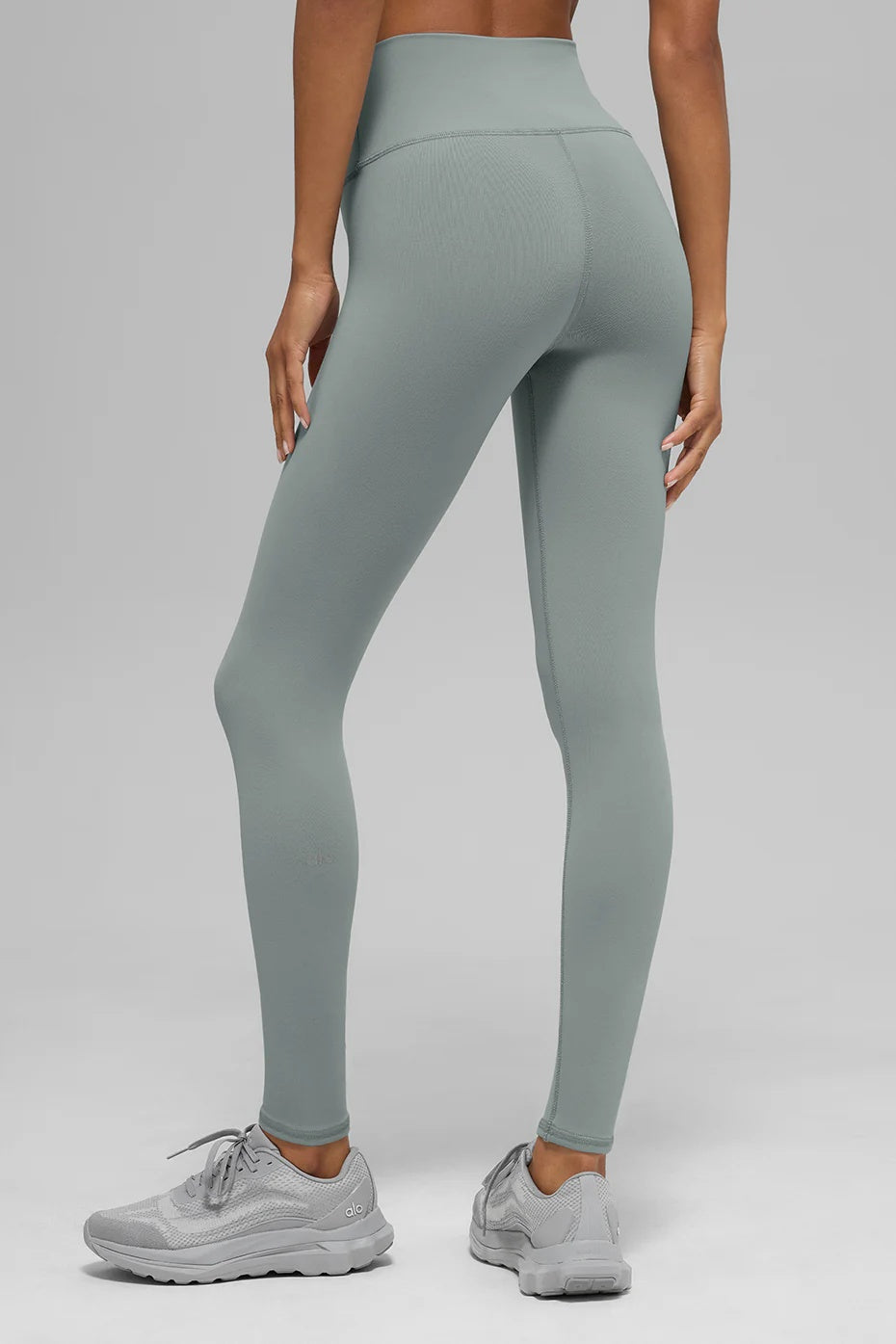 High-Waist Airbrush Legging - Lunar Grey