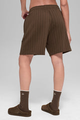 7" Pinstripe Short - Espresso Pinstripe