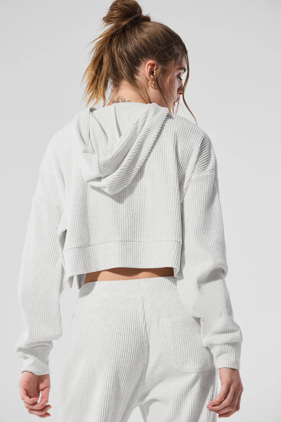 Muse Hoodie - White Heather