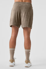 7" Coastal Terry Short - Gravel