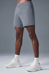 7" Conquer React Performance Short - Steel Grey