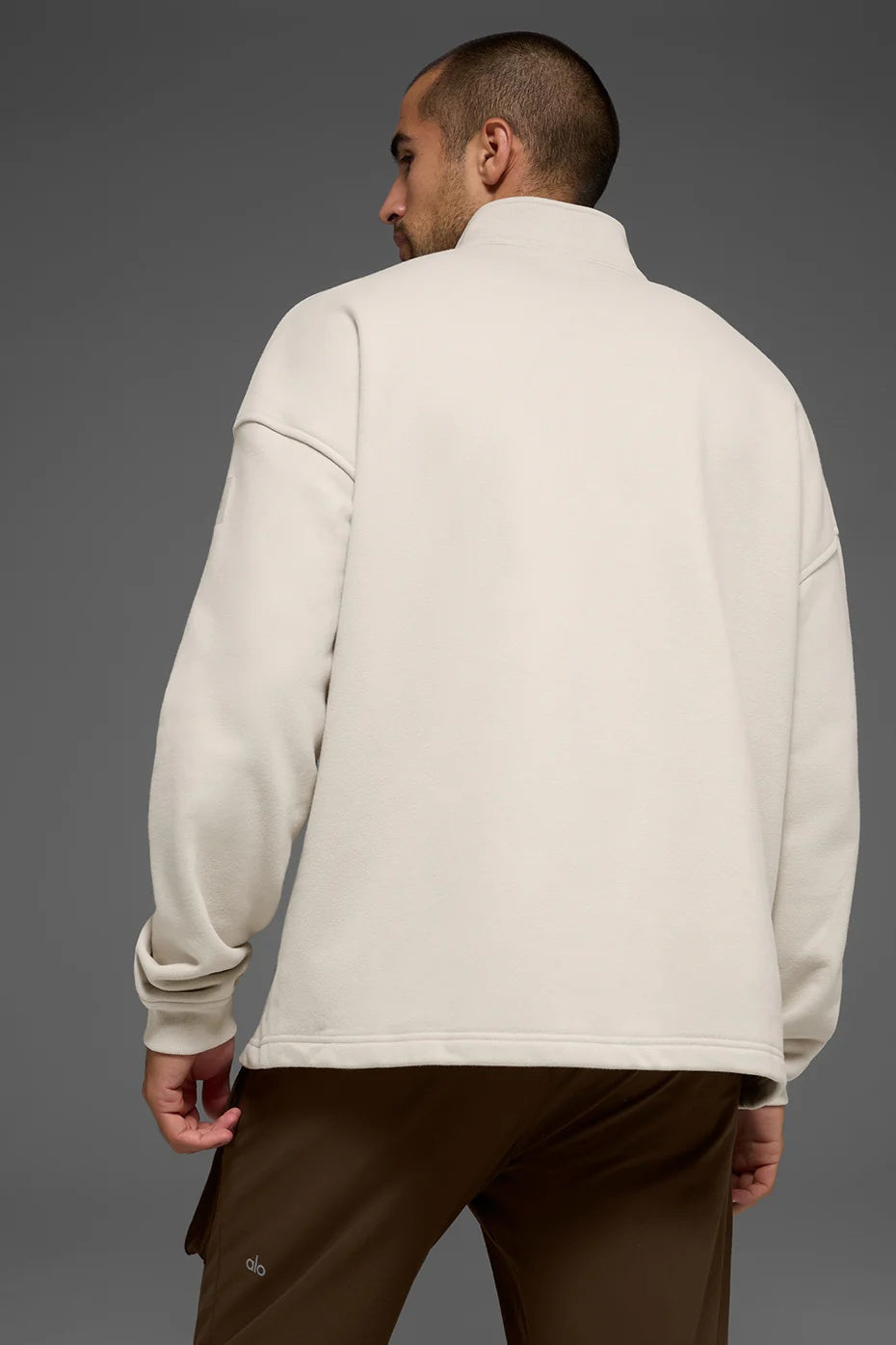 Renown Heavy Weight 1/4 Zip - Bone