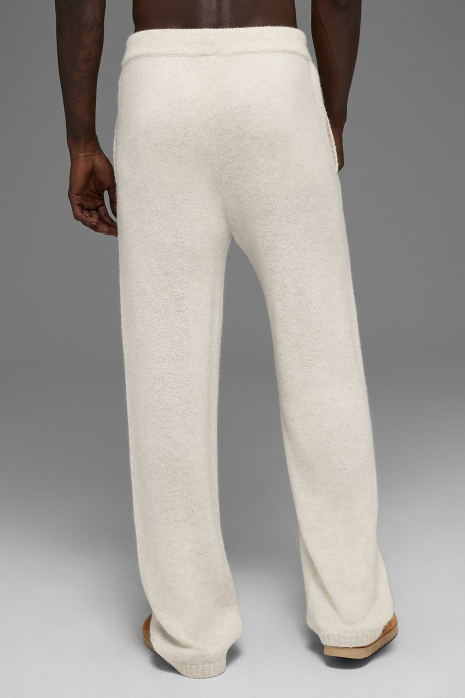 Wool Cashmere New Class Sweatpant - Bone Heather