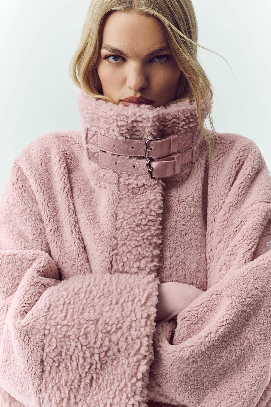 Sherpa Fireside Bomber - Pink Champagne