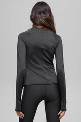 Airlift Winter Warm 1/4 Zip Long Sleeve - Black