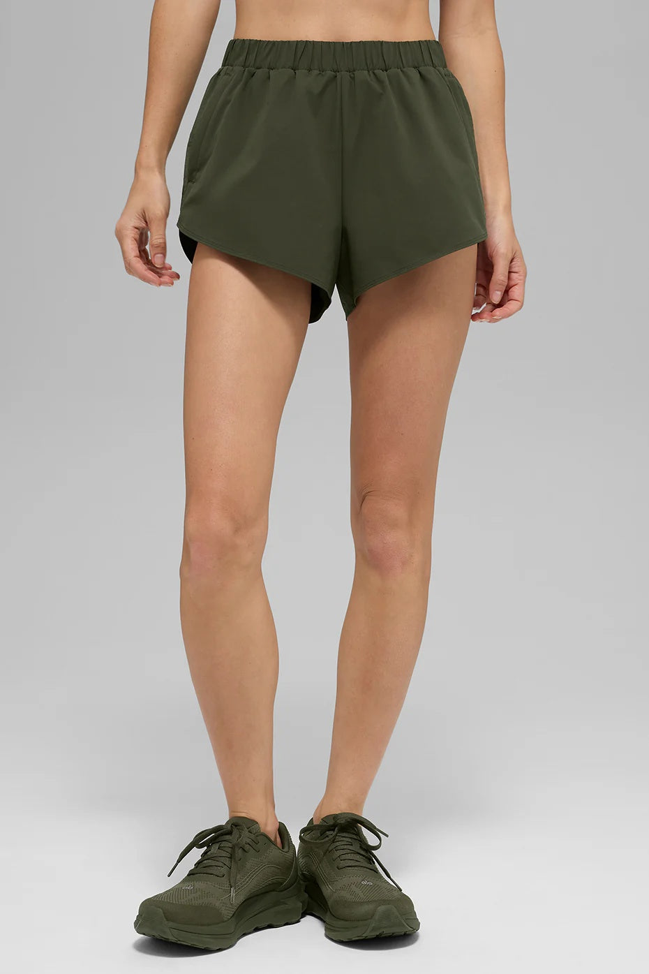 Playmaker Dolphin Short - Green Olive