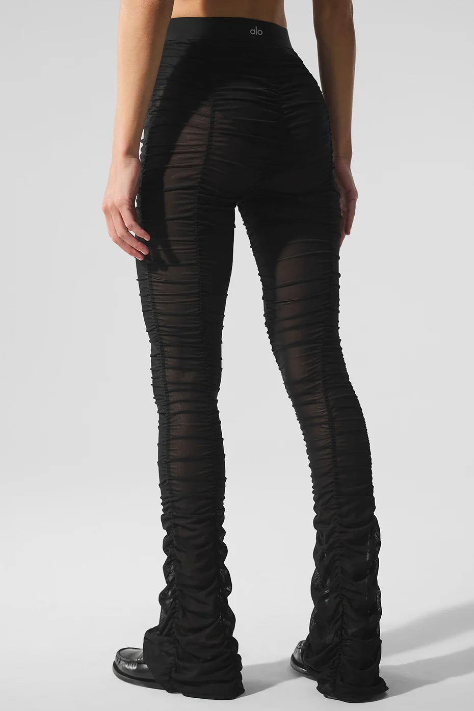 Airlift Mesh High-Waist Cherish Legging - Black