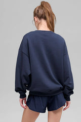 Accolade Crew Neck Pullover - Navy