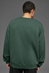 Chill Crew Neck Pullover - Clover Green
