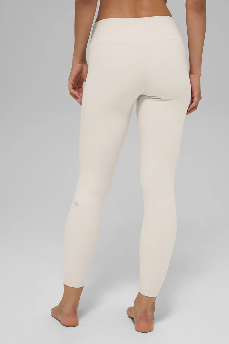 Alosoft High-Waist 7/8 Highlight Legging - Bone