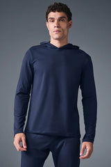 Conquer Reform Long Sleeve With Hood - Navy