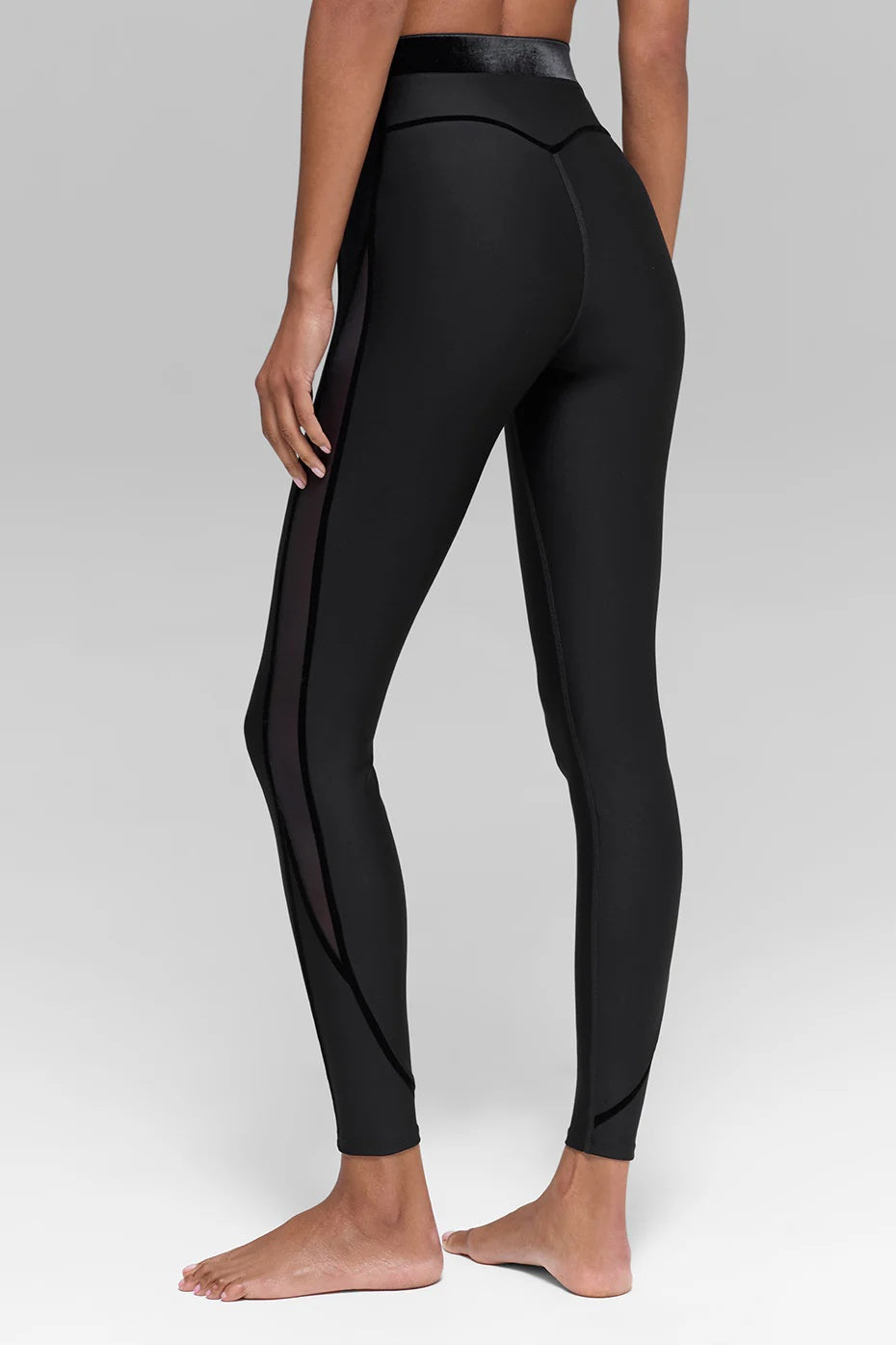 Airlift High-Waist Moonlight Legging - Black