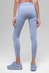 Airbrush High-Waist 7/8 Heart Throb Legging - Winter Frost/White