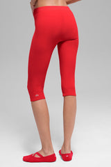 Alosoft High-Waist Iconic 90's Capri - Bright Red